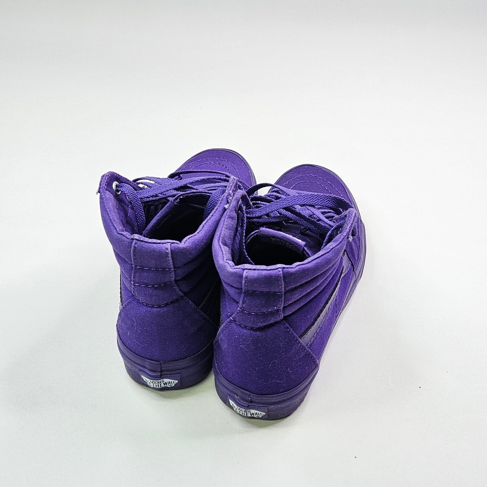 Vans Sk8-Hi Sneakers Unisex Women 7.5 Men 6 Purple Monochromatic Canvas High Top - Picture 6 of 9